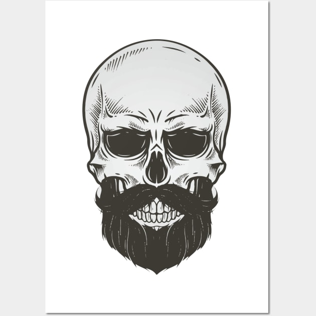 skull design Wall Art by LEMEX